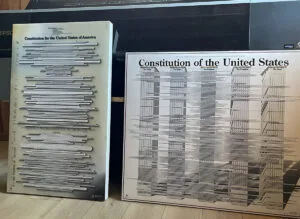 Pair of US Constitution Posters